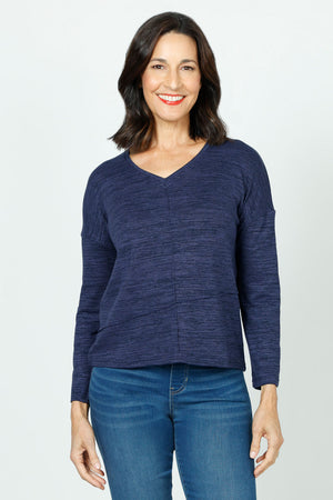 Ten Oh 8 Space Dye Seamed Sweater_36228757094600