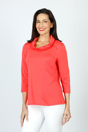 The Top Ligne Solid Swing Cowl Top_59535877931374