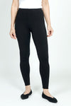 Organic Rags Legging in Black.  Elastic waist pull on legging.  Inseam:28 1/2".  _t_52928620593518