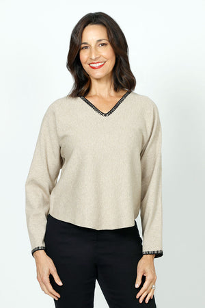 Ten Oh 8 Whipstitch Dolman Sweater_36240498917576