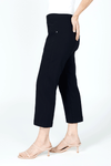 Elliott Lauren Classic Cargo Pant in Black.  Pull on pant with hidden elastic waist.  Center seams front and back.  Front cargo pockets with stud detail.  Slim leg.  Inseam: 24 1/2"_t_59670216737134