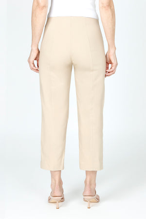 Elliott Lauren Classic Cargo Pant in Chino.  Pull on pant with hidden elastic waist.  Center seams front and back.  Front cargo pockets with stud detail.  Slim leg.  Inseam: 24 1/2"_59519366463854