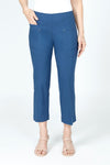 Elliott Lauren Classic Cargo Pant in Marine Blue.  Pull on pant with hidden elastic waist.  Center seams front and back.  Front cargo pockets with stud detail.  Slim leg.  Inseam: 24 1/2"_t_59519366431086