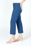 Elliott Lauren Classic Cargo Pant in Marine Blue.  Pull on pant with hidden elastic waist.  Center seams front and back.  Front cargo pockets with stud detail.  Slim leg.  Inseam: 24 1/2"_t_59519366267246