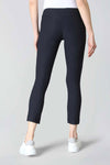 Lisette L Montreal 801 Ankle Pant in Navy.  Pull on pant with 3" waistband.  Magical lycra stretch.  Slim through hip and thigh.  Falls straight from knee.  28" inseam._t_52968467267950