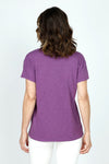 Mododoc Favorite Tee in Purple Haze.  Crew neck short sleeve slub cotton tee with straight hem.  Relaxed fit._t_59543033315694