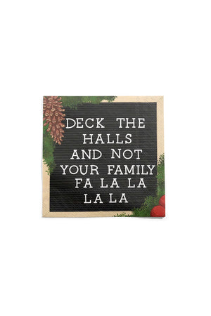 Deck the Halls Holiday Napkins_35978417537224