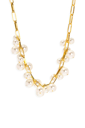 Pearl Cluster Necklace_59690015785326