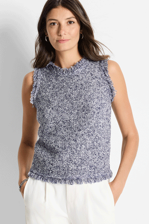 NIC+ZOE Mixed Knit Tank_59575177609582