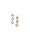 Hammered Triple Clover Drop Earrings_t_59688810283374