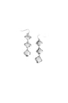 Hammered Triple Clover Drop Earrings_t_59688810348910