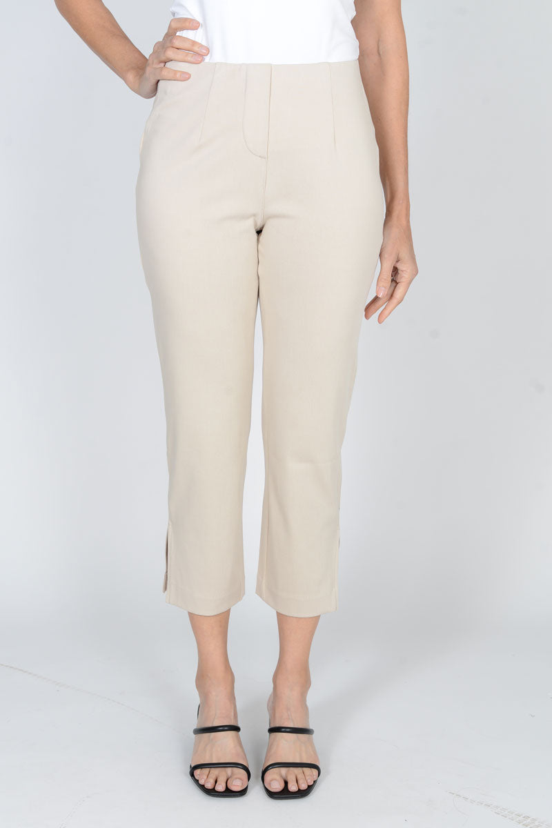 Classic Chino Crop Trousers at Cotton Traders